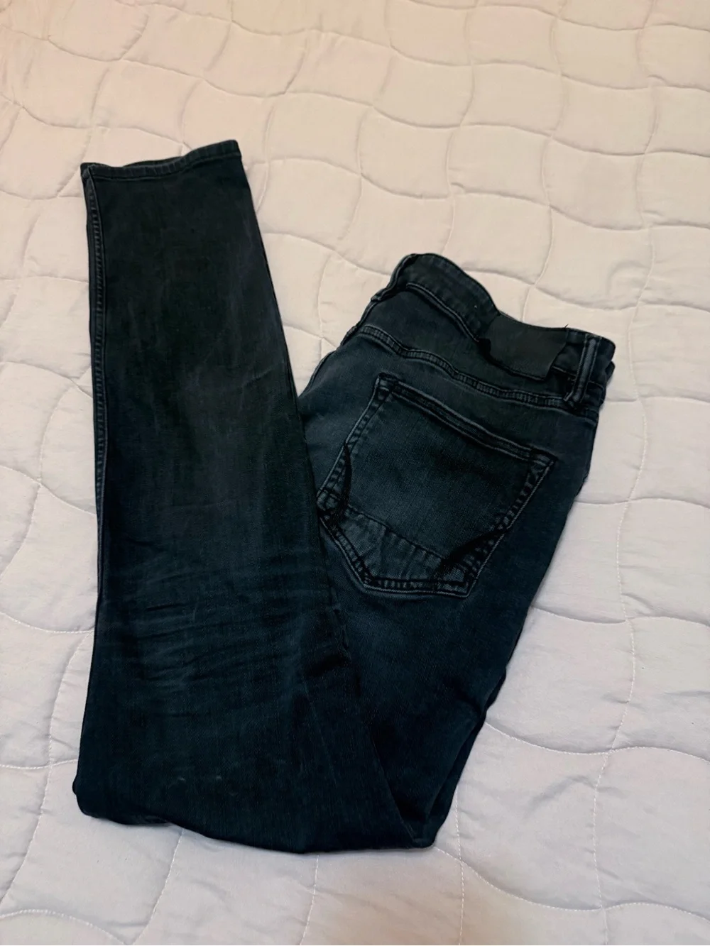 AllSaints Men's Black Slim Jeans